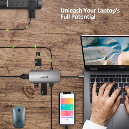 Acer 7In1 Type C Port Hub